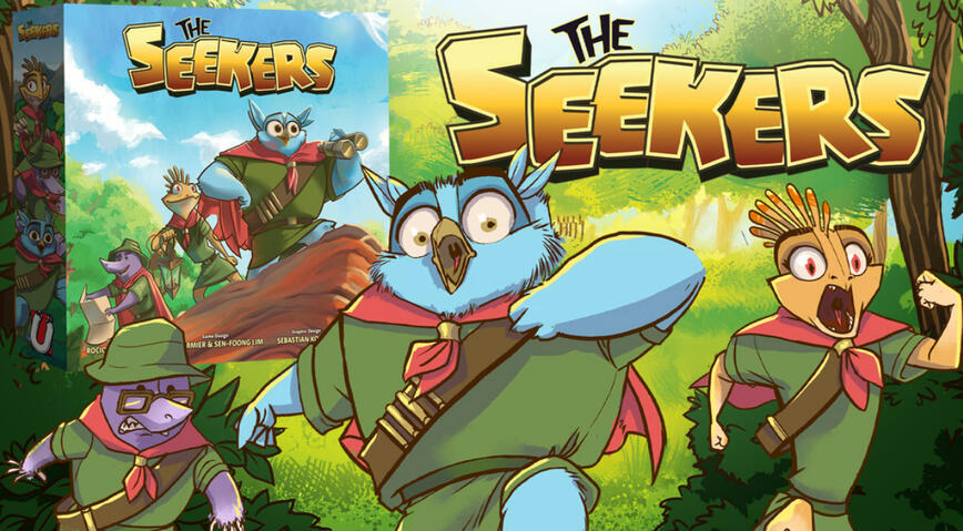 The Seekers - coming in October! The Seekers Boardgame